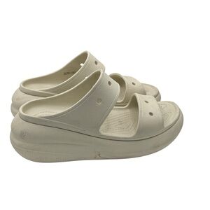 CROCS Crush Sandal in Bone